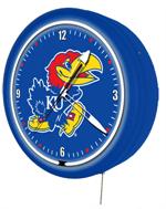 Kansas Jayhawks 20 Inch Jumbo Neon Clock