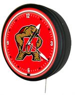 Maryland Terrapins 20 Inch Jumbo Neon Clock