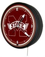 Mississippi State Bulldogs 20 Inch Jumbo Neon Clock