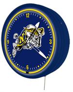 Naval Academy Midshipmen 20 Inch Jumbo Neon Clock