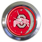 Ohio State Buckeyes 14 Inch Neon Clock