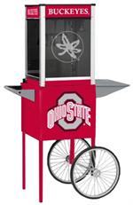 Ohio State Buckeyes Popcorn Machine w/Cart
