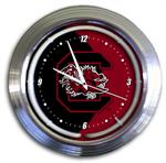 South Carolina Gamecocks 14 Inch Neon Clock