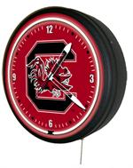 South Carolina Gamecocks 20 Inch Jumbo Neon Clock