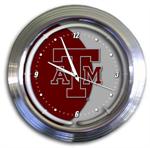 Texas A&M Aggies 14 Inch Neon Clock