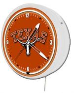 Texas Longhorns 20 Inch Jumbo Neon Clock